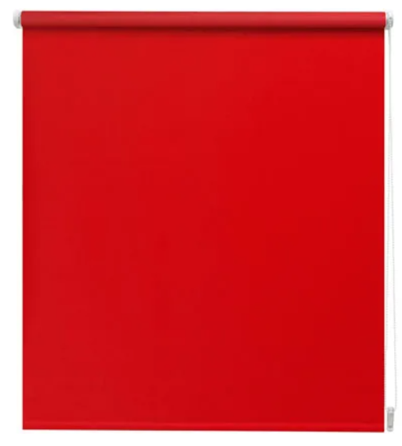 Afbeeldingen van Decomode rolgordijn verduisterend rood 180x190cm