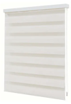 Afbeeldingen van Decomode roljaloezie lichtdoorlatend structuur gemeleerd linnen crème 90x160cm