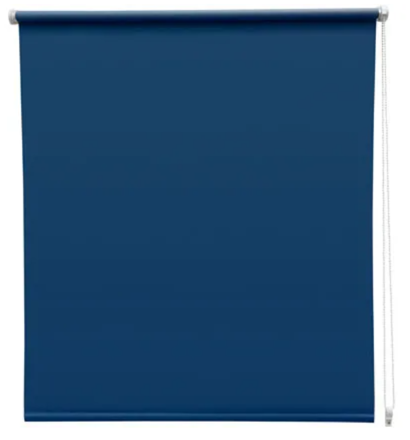 Afbeeldingen van Intensions rolgordijn Easyfix verduisterend blauw 75x170cm